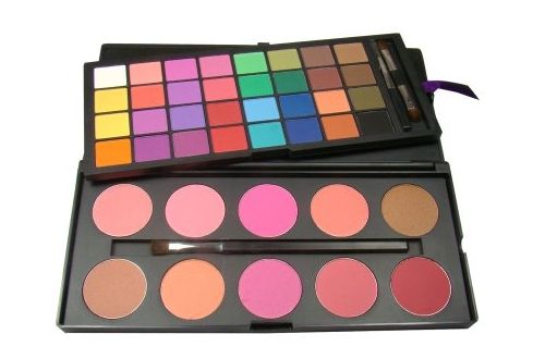 Paleta de 42 cores matte (sombras e blush)