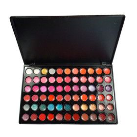 Paleta de 66 batons e glosses