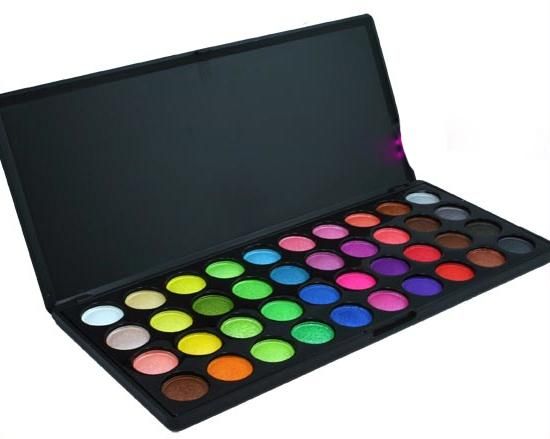 Paleta de 40 cores (Matte e shimmer)