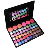 Paleta de 56 sombras e blushes