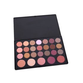 Paleta de 26 cores e blushes